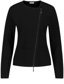 Gerry Weber Strickjacke Mit Asymmetrischem Reißverschluss -Gerry Weber Verkäufe strickjacke mit asymmetrischem reissverschluss 02