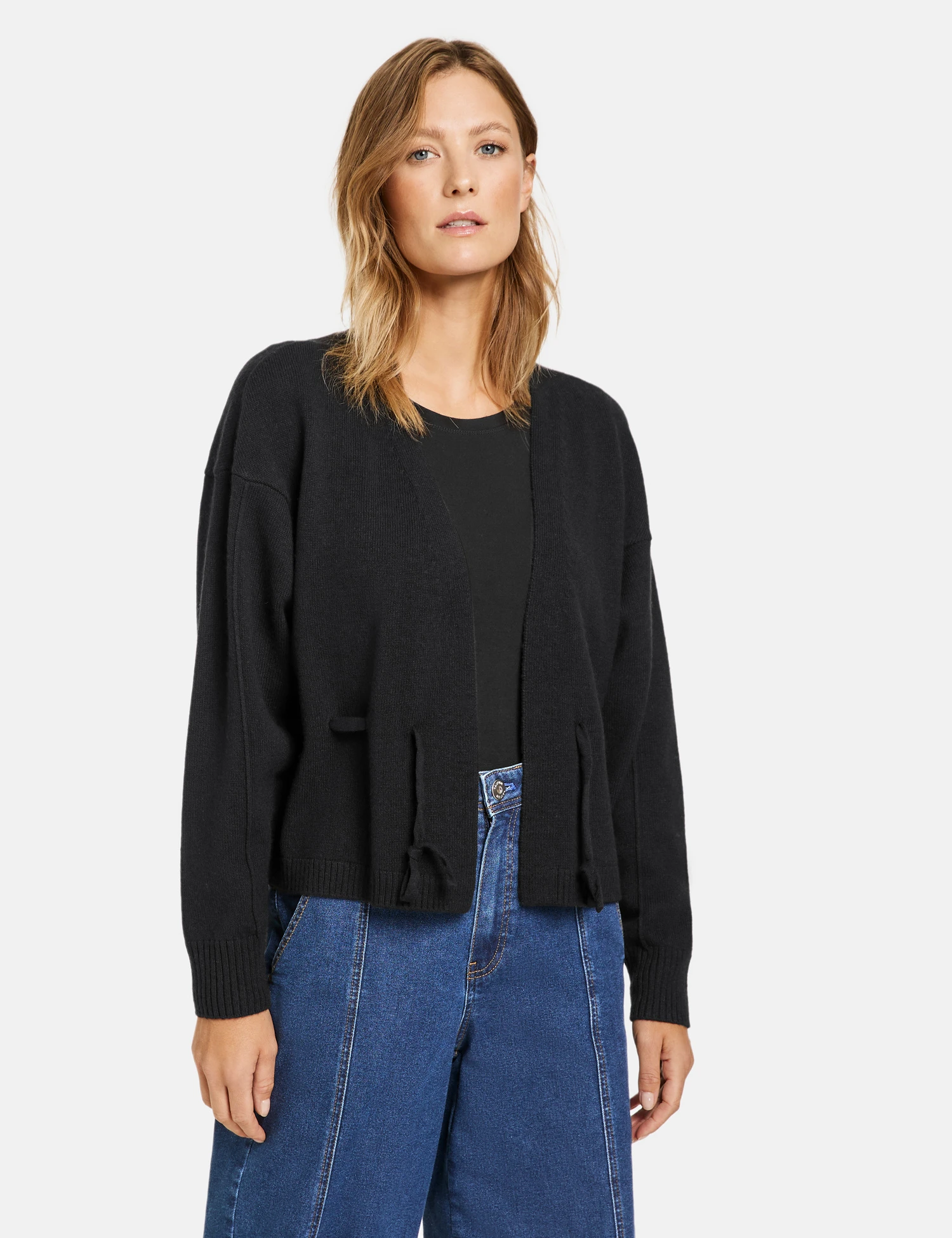 Taifun Strickjacke Mit Taillenband 9 Taifun Strickjacke Mit Taillenband – Bild 7