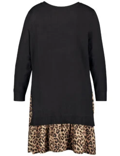 Strickkleid Mit Leomuster-Saum 11 Strickkleid Mit Leomuster-Saum -Gerry Weber Verkäufe strickkleid mit leomuster saum 03