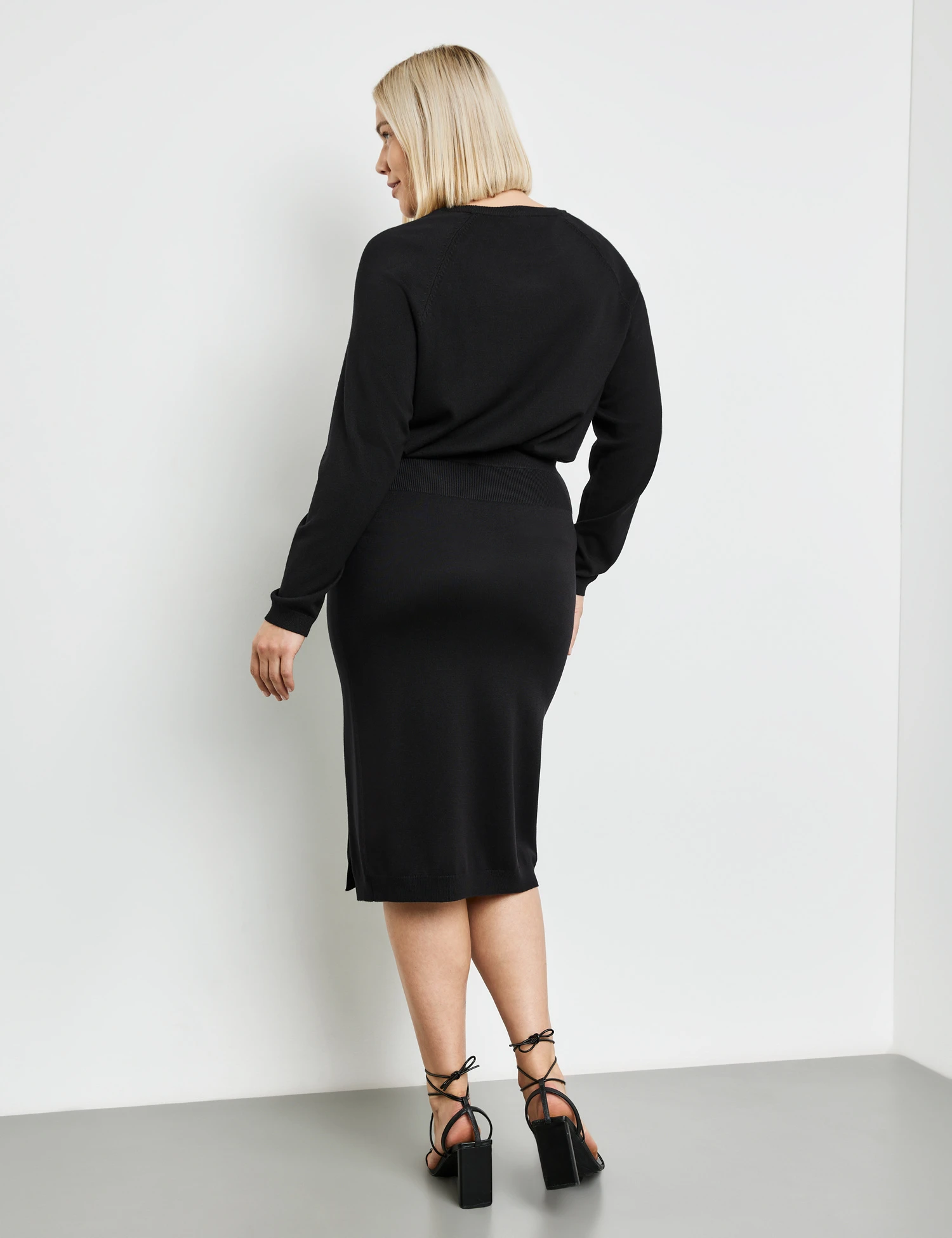 Strickrock Mit Schlitz 8 Strickrock Mit Schlitz – Bild 6