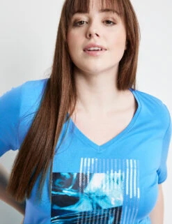 T-Shirt Mit Frontprint 12 T-Shirt Mit Frontprint -Gerry Weber Verkäufe t shirt mit frontprint 100