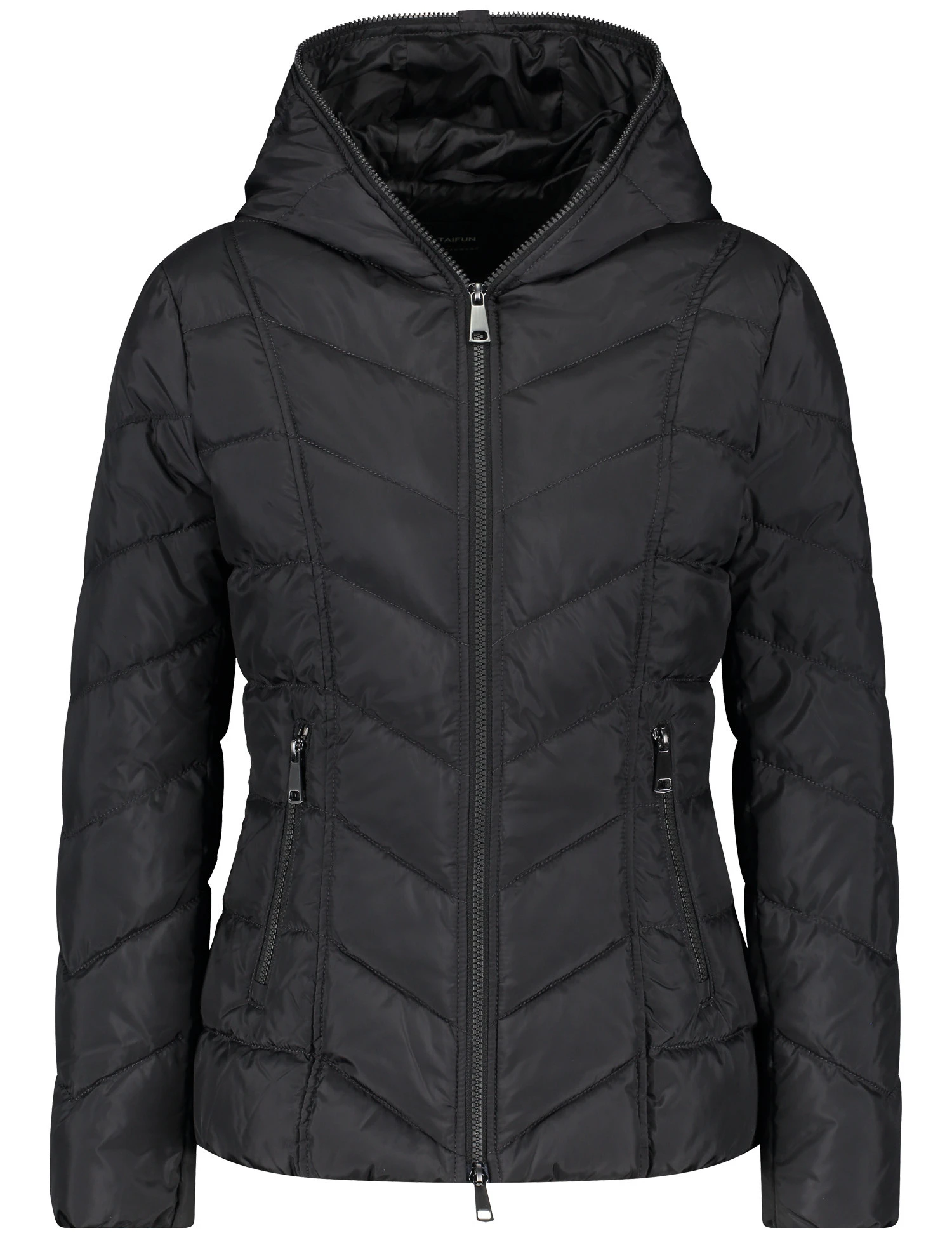 Taifun Taillierte Steppjacke Mit Kapuze 3 Taifun Taillierte Steppjacke Mit Kapuze