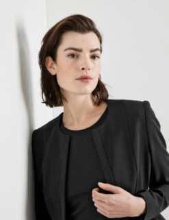 Taifun Taillierter Kurzblazer 12 Taifun Taillierter Kurzblazer -Gerry Weber Verkäufe taillierter kurzblazer 100