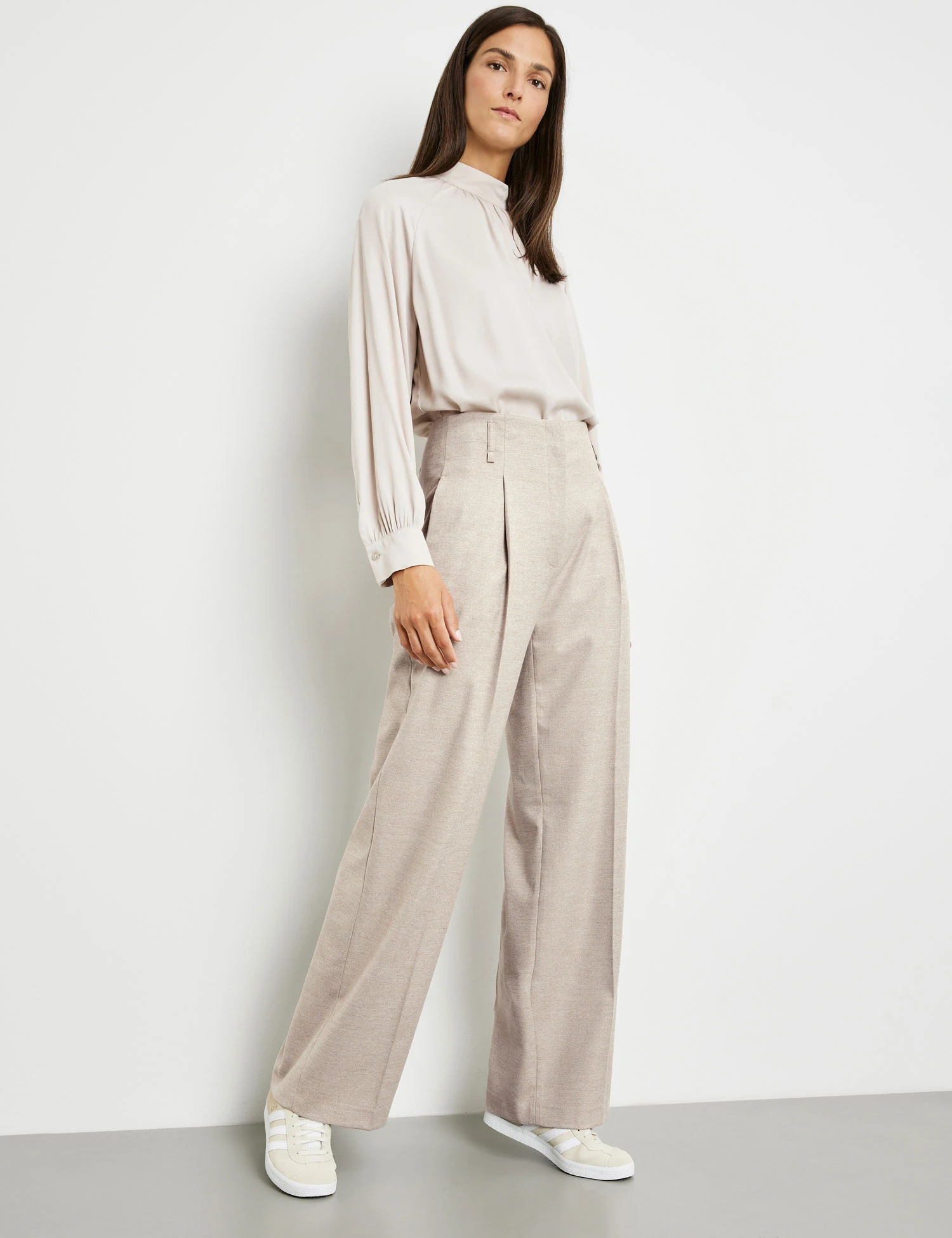 Gerry Weber Weite Hose Mit Bundfalten 3 Gerry Weber Weite Hose Mit Bundfalten