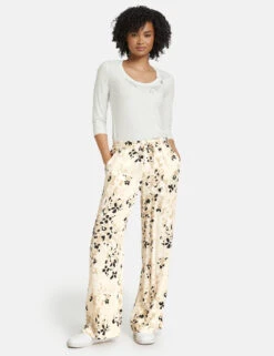 Taifun Weite Hose Palazzo Mit Elastischem Bund 13 Taifun Weite Hose Palazzo Mit Elastischem Bund -Gerry Weber Verkäufe weite hose palazzo mit elastischem bund 01