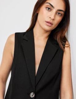 Taifun Weste Mit Revers -Gerry Weber Verkäufe weste mit revers 100