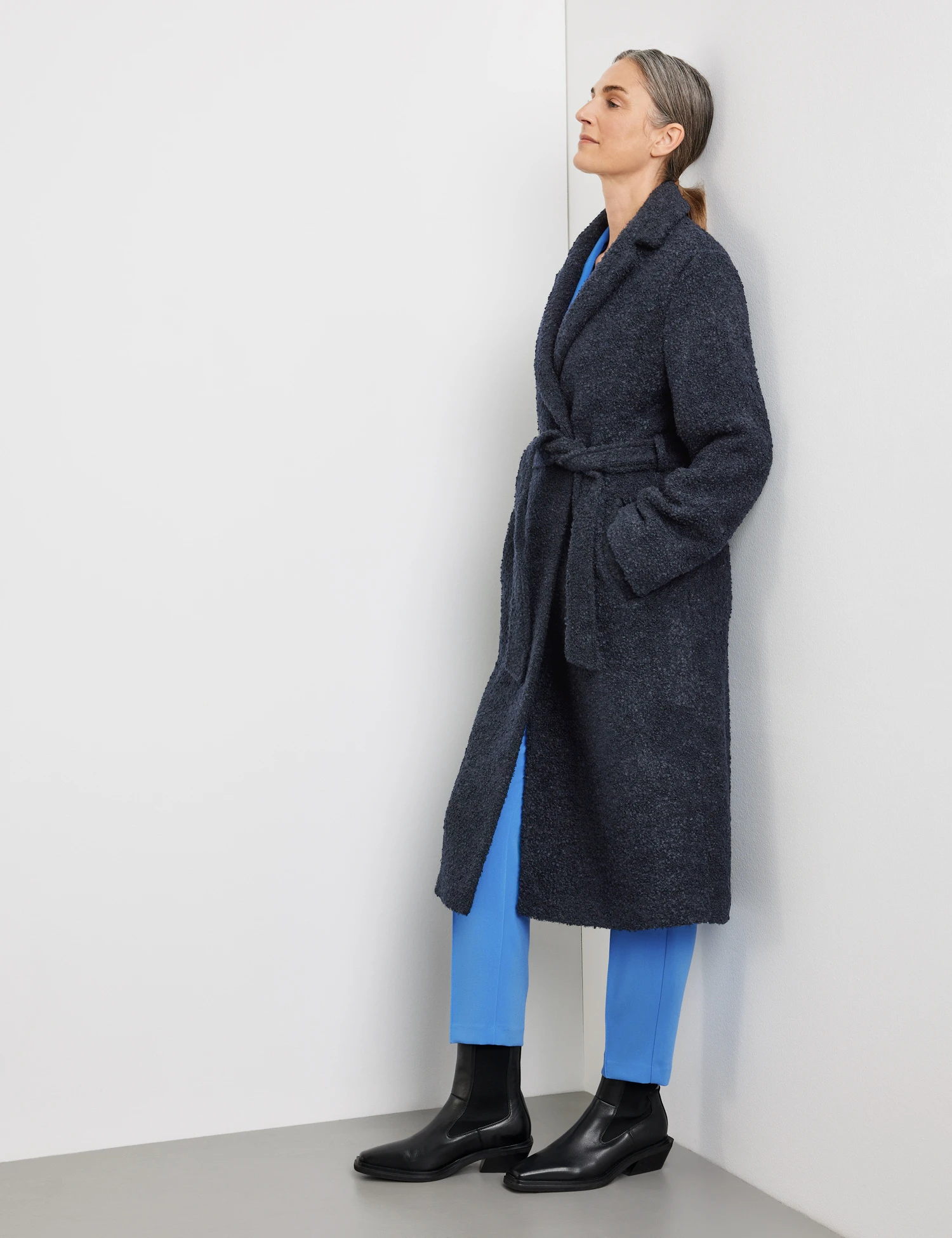 Gerry Weber Wollmantel Mit Bouclé-Optik 7 Gerry Weber Wollmantel Mit Bouclé-Optik – Bild 5