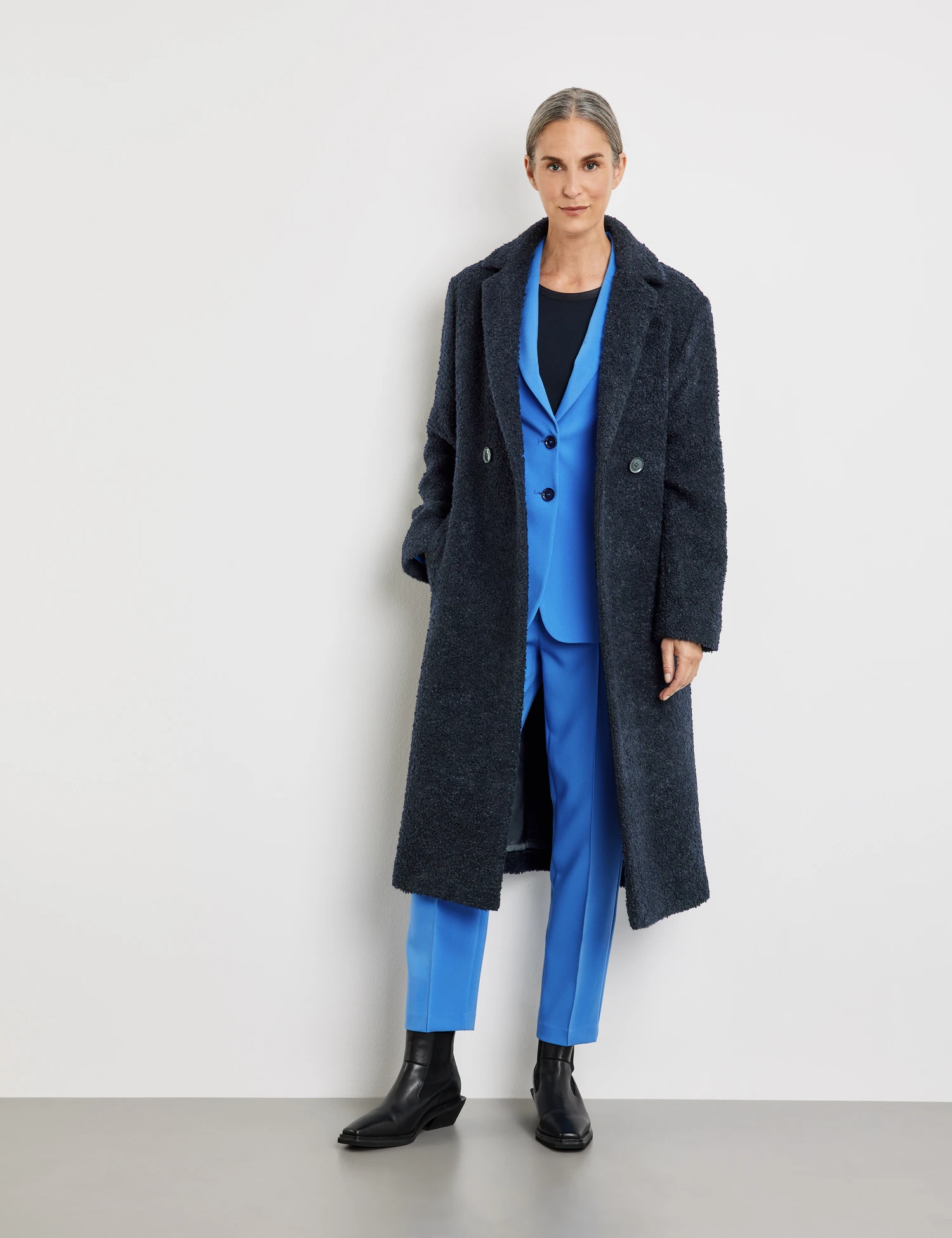 Gerry Weber Wollmantel Mit Bouclé-Optik 3 Gerry Weber Wollmantel Mit Bouclé-Optik