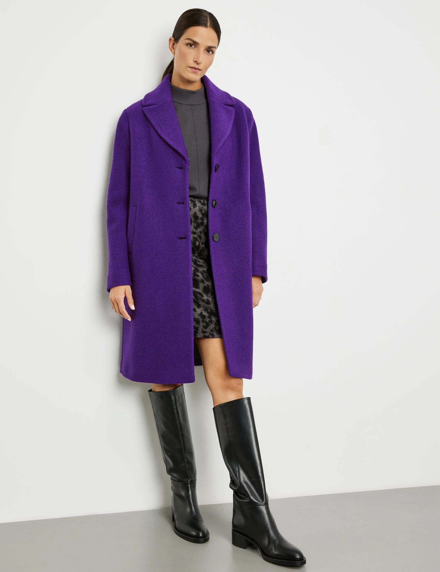 Gerry Weber Wollmantel Mit Großem Reverskragen 3 Gerry Weber Wollmantel Mit Großem Reverskragen