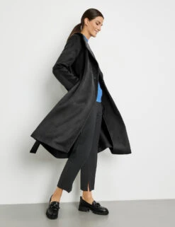 Gerry Weber Wollmantel Mit Kragen Und Taillenband -Gerry Weber Verkäufe wollmantel mit kragen und taillenband 102