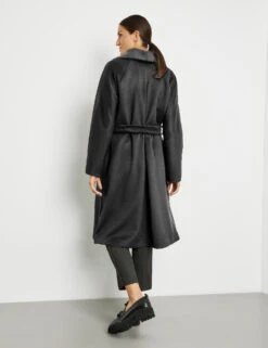 Gerry Weber Wollmantel Mit Kragen Und Taillenband -Gerry Weber Verkäufe wollmantel mit kragen und taillenband 104