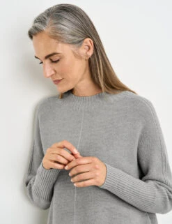 Gerry Weber Wollpullover Mit Strick-Mix 12 Gerry Weber Wollpullover Mit Strick-Mix -Gerry Weber Verkäufe wollpullover mit strick mix 100