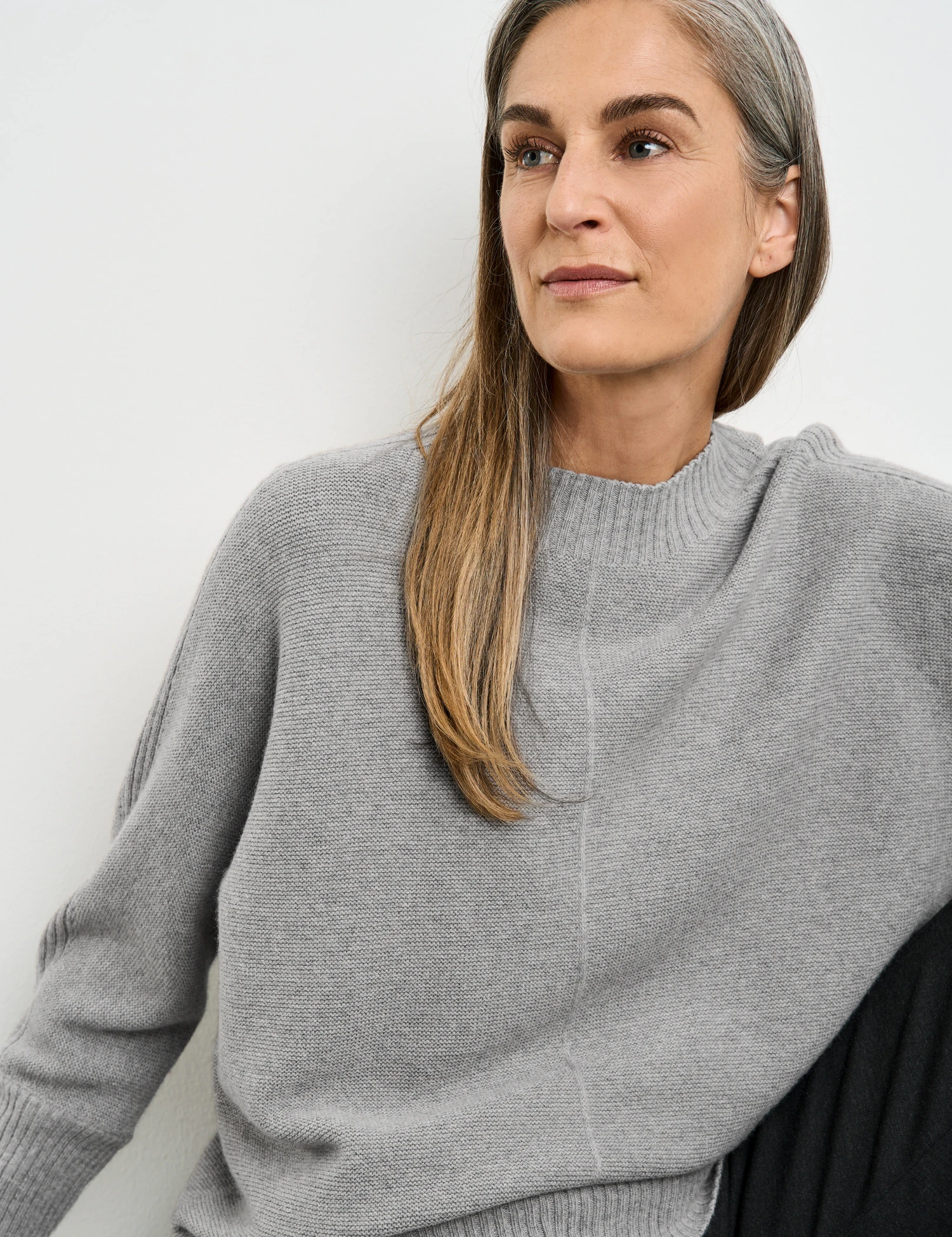 Gerry Weber Wollpullover Mit Strick-Mix 7 Gerry Weber Wollpullover Mit Strick-Mix – Bild 5